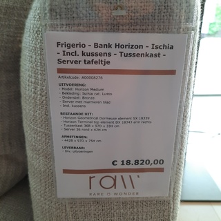 Bank Frigerio, Horizon