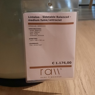 Bijzettafel Linteloo, Balanced