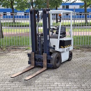 Elektrische Heftruck, Komatsu, FB15-5, Grijs/Blauw, 1993