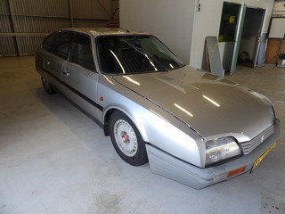 Youngtimer, Citroën, CX, 2.5 GTI, grijs-metallic, 1989