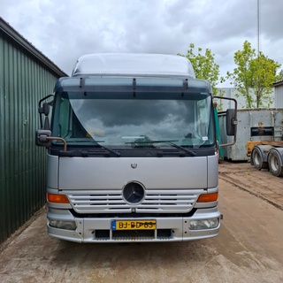 Vrachtauto, oprijwagen, Mercedes-Benz, ATEGO 817 L, 2000