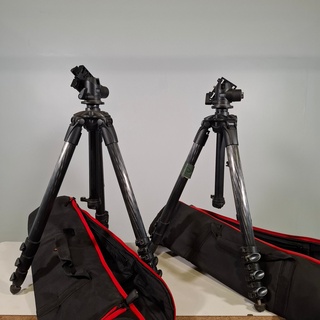 2x Camerastatief, Manfrotto, MT057C4