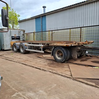 Container aanhanger, Burg, BPA 10-18 ARXXX, 2000
