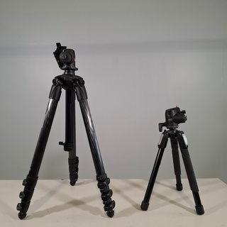 2x Camerastatief, Manfrotto