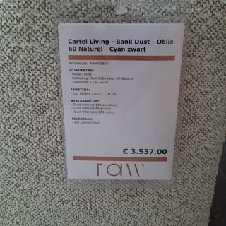 Bank Cartel Living, Dust, 3-delig