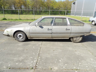 Oldtimer, Citroën, CX 2200 Matic, zilver-metallic, 1976