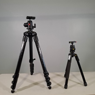 2x Camerastatief, Manfrotto