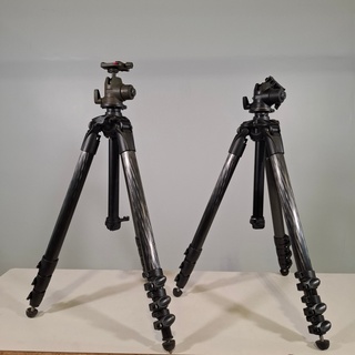 2x Camerastatief, Manfrotto, MT057C4
