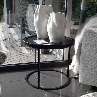 Salontafel Qliv, To be served, zwart