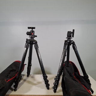 2x Camerastatief, Manfrotto, MT057C4