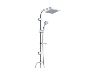 Regendouche met handdouche Duxxa, Norma D.120.7.S, Zwart