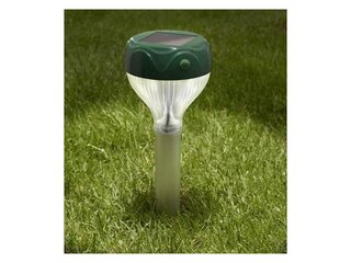 3X Solar tuin lampen en ongediertebestrijder GartenMeister, 940090, Zw