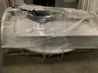 Pallet met diverse sanitair onderdelen Wit