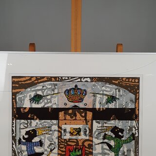 Schilderij Jacqueline Hanssen, Crazy 1