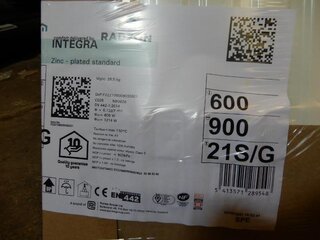 Paneel radiator Radson, integra, wit, , t21 600x900