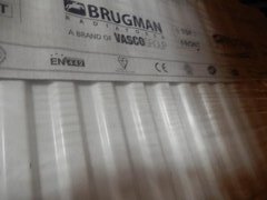 Paneel radiator Brugman, universeel compact, wit, , t21S 500×2080