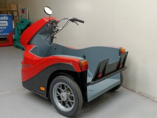 Rolstoel pendel - scooter Huka, rood
