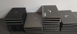 Partij 32 defecte/incomplete laptops HP, Fujitsu