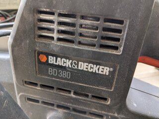 Gasbetonzaag Black en Decker, BD380