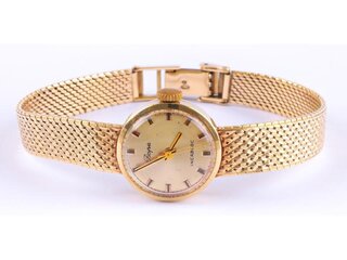 Gouden horloge ‘POPE’ , getax. waarde € 4000,00
