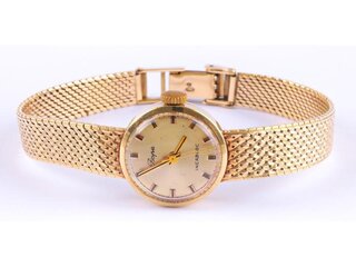 Gouden horloge 'POPE' , getax. waarde € 4000,00