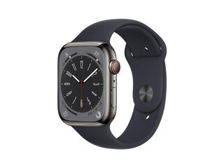 Apple Watch Series 8 - 4G - 45mm - Grafiet Roestvrijstaal Apple