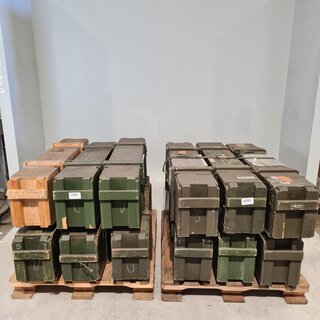 12x Houten transportkist