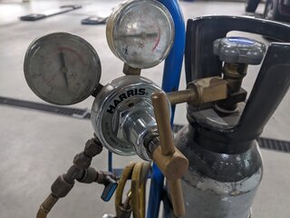 Stikstof airco afpersset Harris