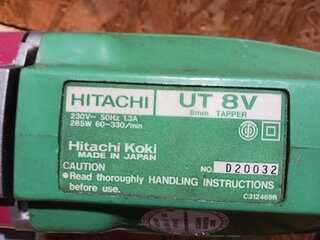 Elektrische tapmachine Hitachi, UT 8V