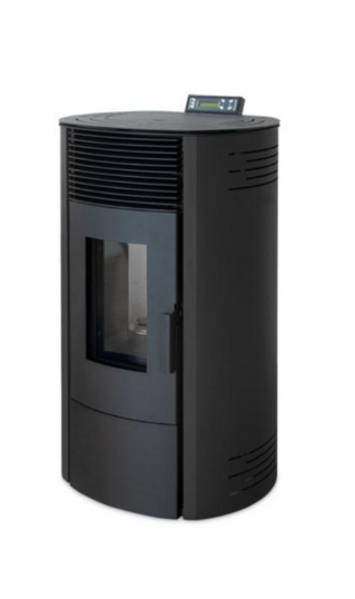 Vrijstaande pellethaard 12 kW ESER14 , zwart