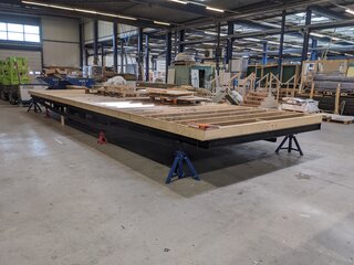 Onderstel voor chalet