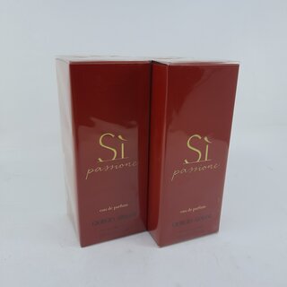 2x Eau de parfum, 100 ml Giorgio Armani, Sì passione, vaporisateur spr