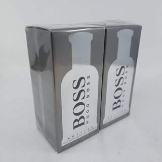 2x Eau de Toilette, 100 ml Hugo Boss, Bottled, vaporisateur spray