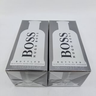 2x Eau de Toilette, 100 ml Hugo Boss, Bottled, vaporisateur spray
