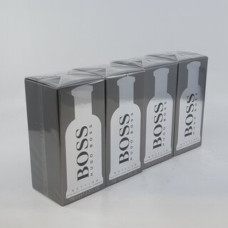 4x Eau de Toilette, 100 ml Hugo Boss, Bottled, vaporisateur spray