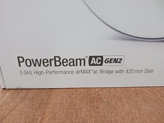 Powerbeam, 420mm Ubiquiti, PBE-5AC-gen2, bouwjaar 2018