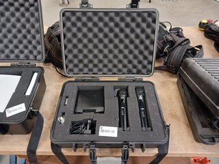 2x Draadloze microfoon Minipro, HT40 – SR40