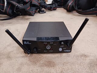 2x Draadloze microfoon Minipro, HT40 – SR40
