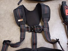 2x Valbeveiliging harnas met valstopper