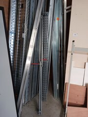 Partij diverse metalen en aluminium profielen