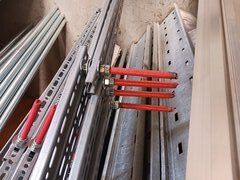 Partij diverse metalen en aluminium profielen