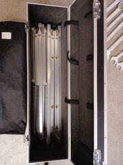 Projectiescherm, 305x172cm opvouwbaar