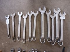 11x Steek-ringsleutel Gedore