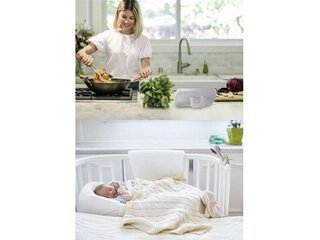 1x Sygonix HD Baby Monitor SY-4548738 Videobabyfoon Draadloos 2.4 GHz