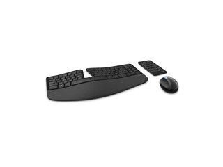 1x Microsoft Sculpt Ergonomic toetsenbord Inclusief muis RF Draadloos