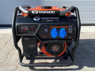Benzine stroomgenerator Daewoo , GDAX4050, bouwjaar 2023