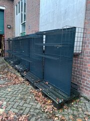 10x Magazijn-/winkelstelling op pallet