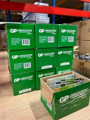 10x Doos met batterijen GP