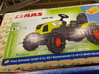 Traptractor Rolly Toys, Claas AXOS 340