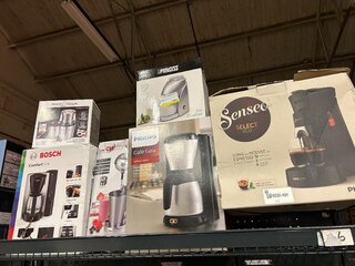 6x Diverse huishoudelijke apparaten keuken W.o. Bosch, Philips, Prince